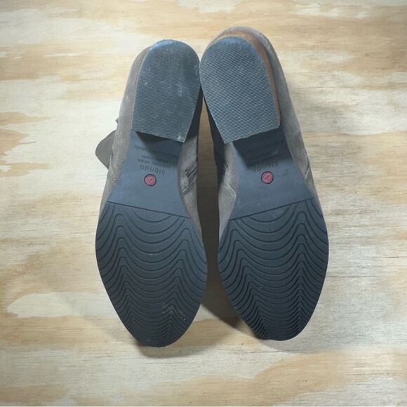 Blondo Taupe Suede Ankle Boots Women’s Size 8.5 - Picture 5 of 7